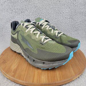 Altra Timp 4 Green Athletic Trail Running Shoes Men’s Size 10 M Hiking Sneakers